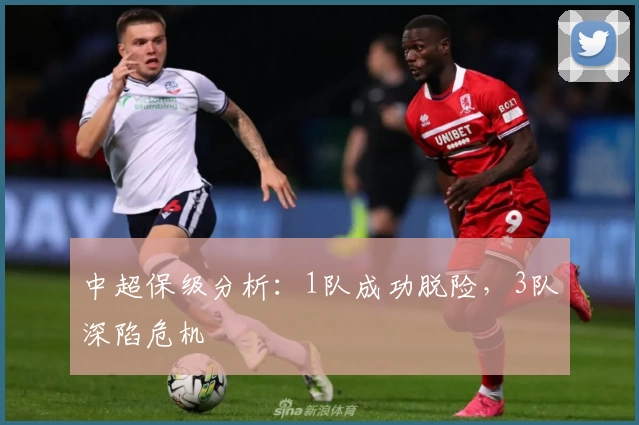 中超保级分析:1队成功脱险,3队深陷危机